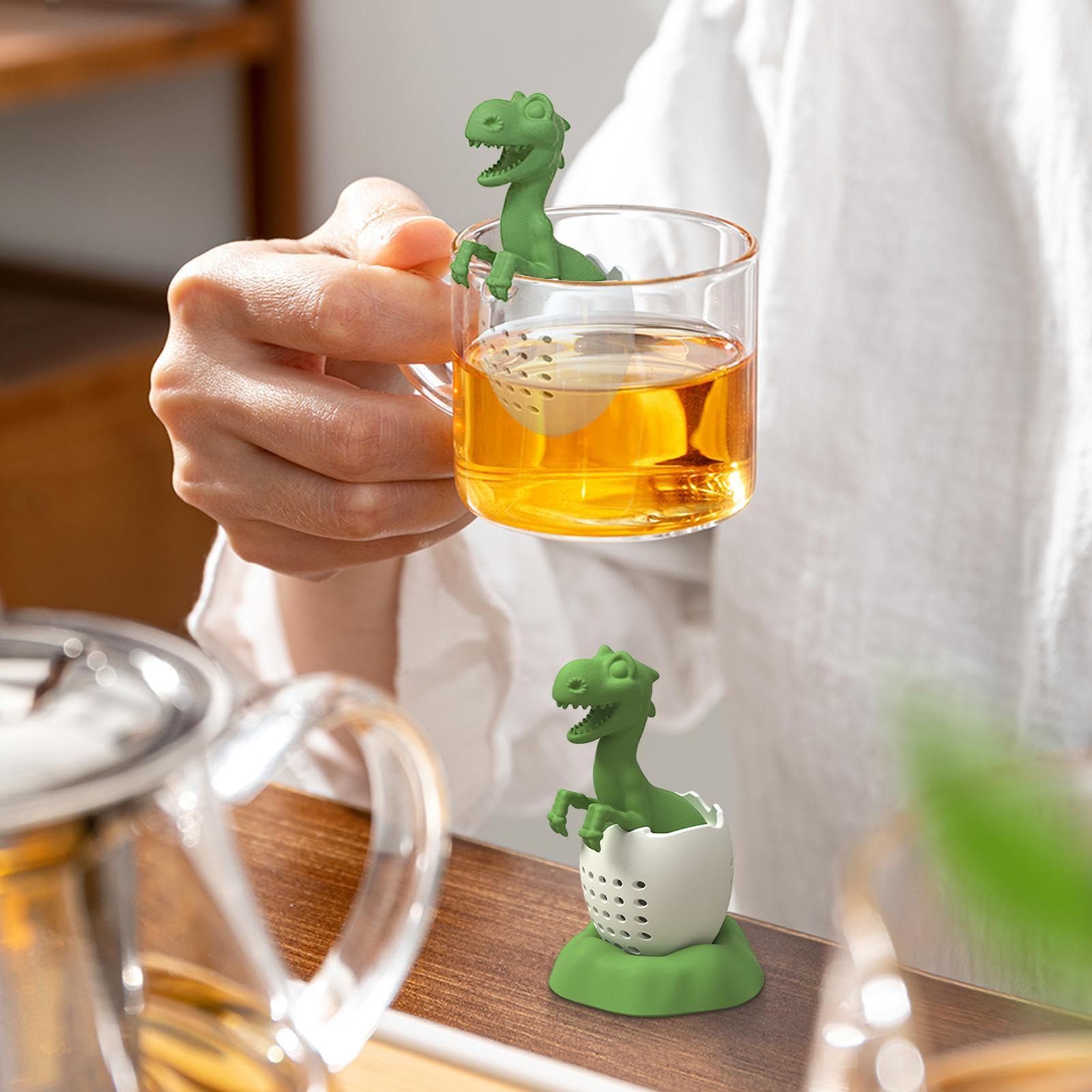 Tea Infuser Silicone Tea Strai - Loose Leaf Tea Infuser 评论和价格