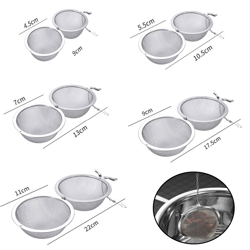 1-5pcs Tea Infuser Stainlesss  - Loose Leaf Tea Infuser 评论和价格