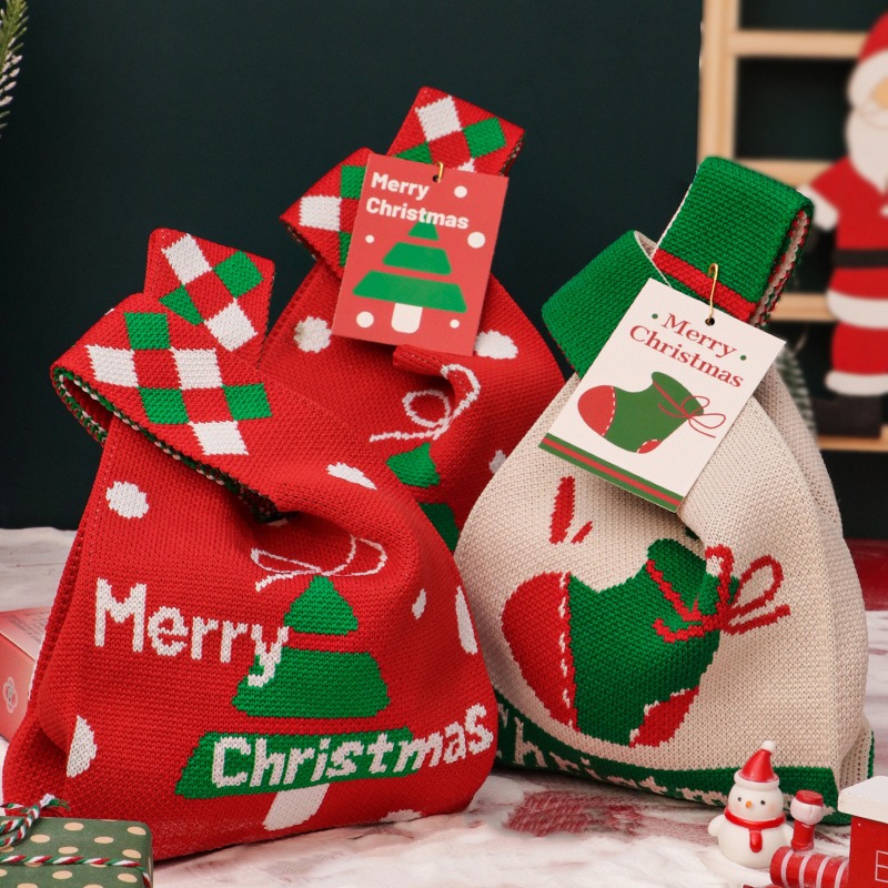 Small Christmas Gift Bag Eve P - Linen Bag Bulk 评论和价格