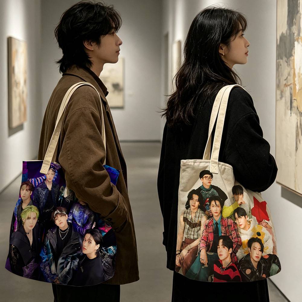 Kpop Group A-Ateez Lightweight - Linen Bag Bulk 评论和价格