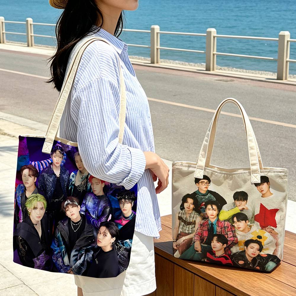 Kpop Group A-Ateez Lightweight - Linen Bag Bulk 评论和价格