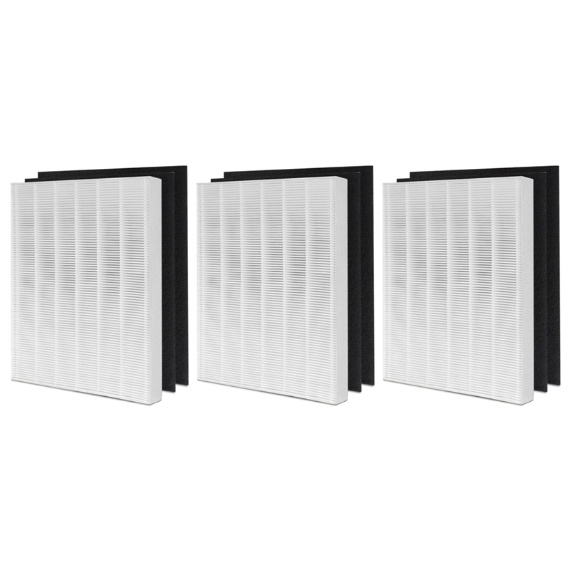 BABZ 9Pcs HEPA & Carbon Filter - Coway Air Purifier Ap-1512Hh 评论和价格