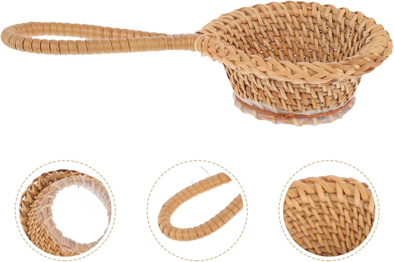 Rattan Tea Strainer Handmade T - Loose Leaf Tea Infuser 评论和价格