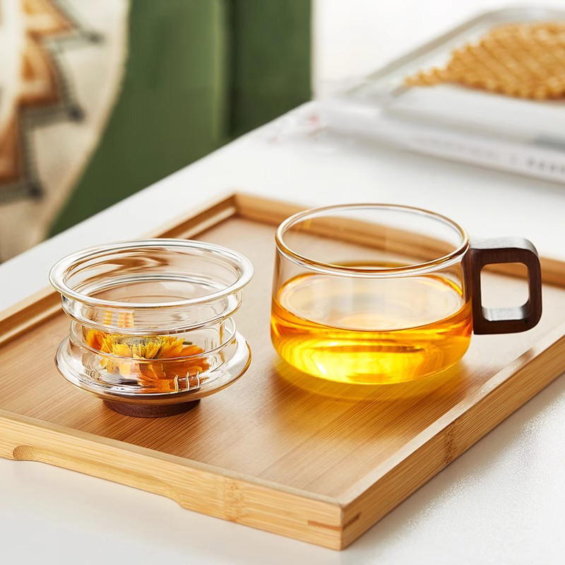 200/400ml Glass Tea Cup With I - Loose Leaf Tea Infuser 评论和价格