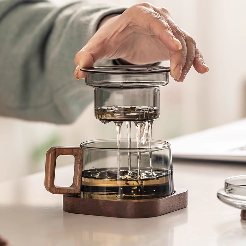200/400ml Glass Tea Cup With I - Loose Leaf Tea Infuser 评论和价格