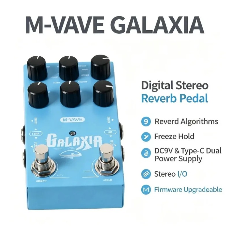 M-VAVE Reverb Guitar Pedal Fre - Sustainable Living Usa 评论和价格