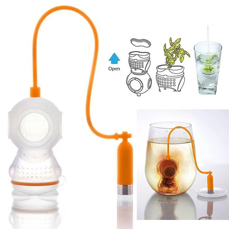 Food Grade Silicone Leak Subma - Loose Leaf Tea Infuser 评论和价格