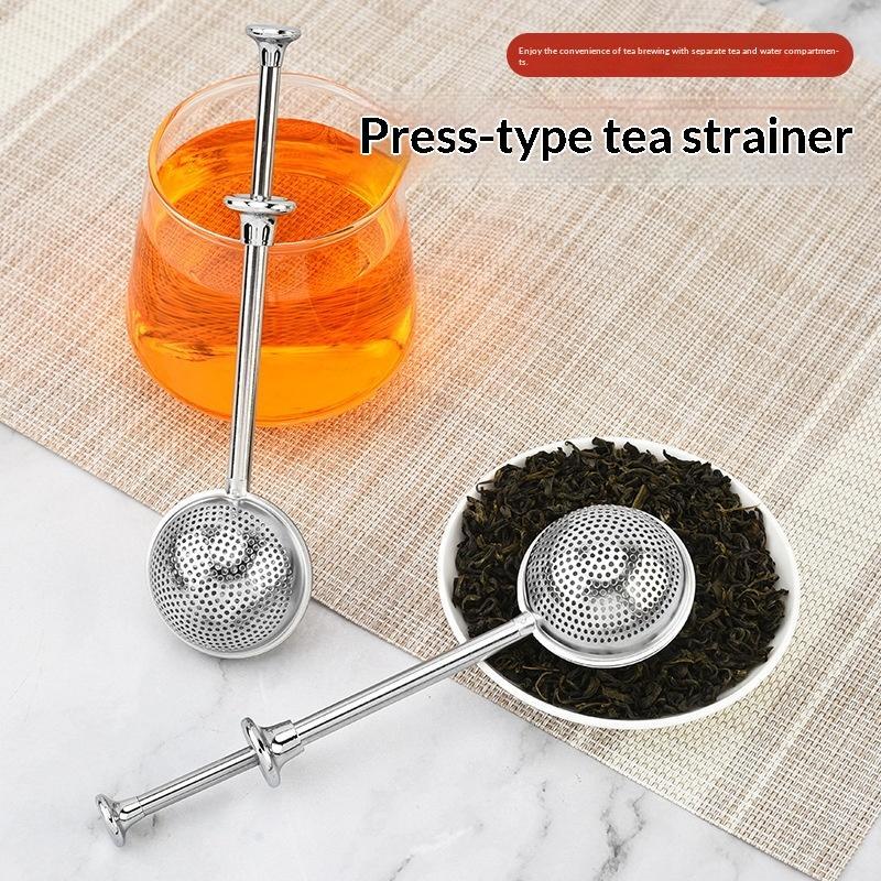 Long Handle Stainless Steel Te - Loose Leaf Tea Infuser 评论和价格