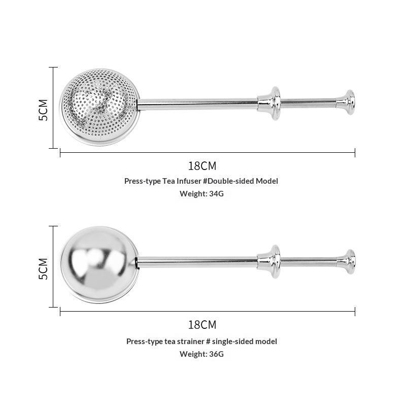 Long Handle Stainless Steel Te - Loose Leaf Tea Infuser 评论和价格